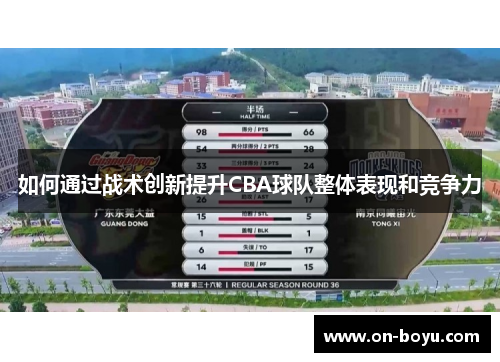 如何通过战术创新提升CBA球队整体表现和竞争力