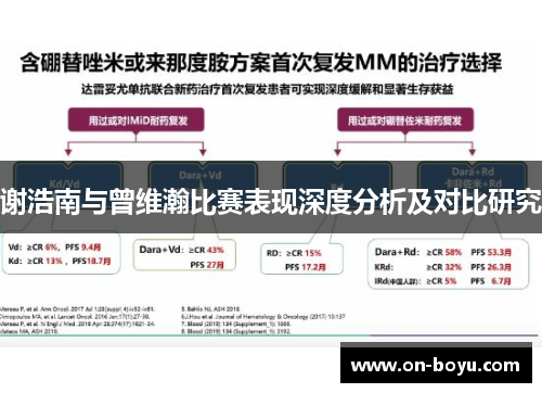 谢浩南与曾维瀚比赛表现深度分析及对比研究